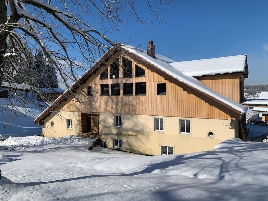 Ancienne Ferme Comtoise 4 Etoiles, 11 Personnes Lac St-Point/Mont D'Or Montperreux ภายนอก รูปภาพ